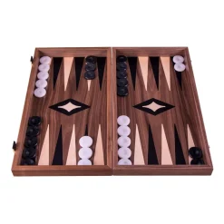 Manopoulou Dammen>3 In 1 Schaak/Backgammon/Dam Bord Medium