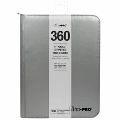 Ultra Pro Opbergmappen>9 Pocket Zippered Pro Binder - Silver