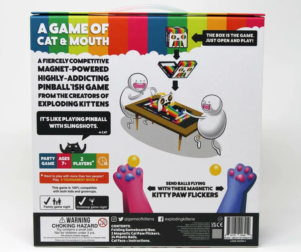Exploding Kittens 2 Persoonsspellen>A Game Of Cat & Mouth - Bordspel