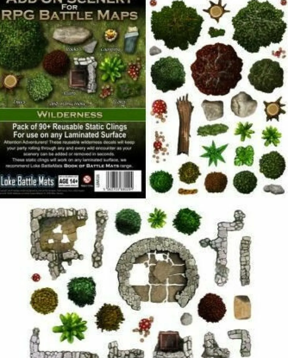 LokeBattlemats Battlemats>Add-On Scenery - Wilderness