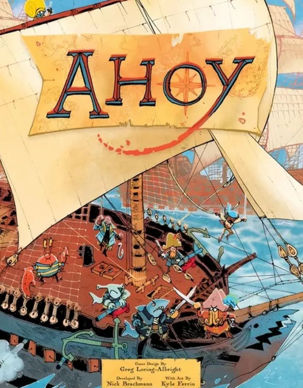 Leder Games Strategische Spellen>Ahoy - Bordspel