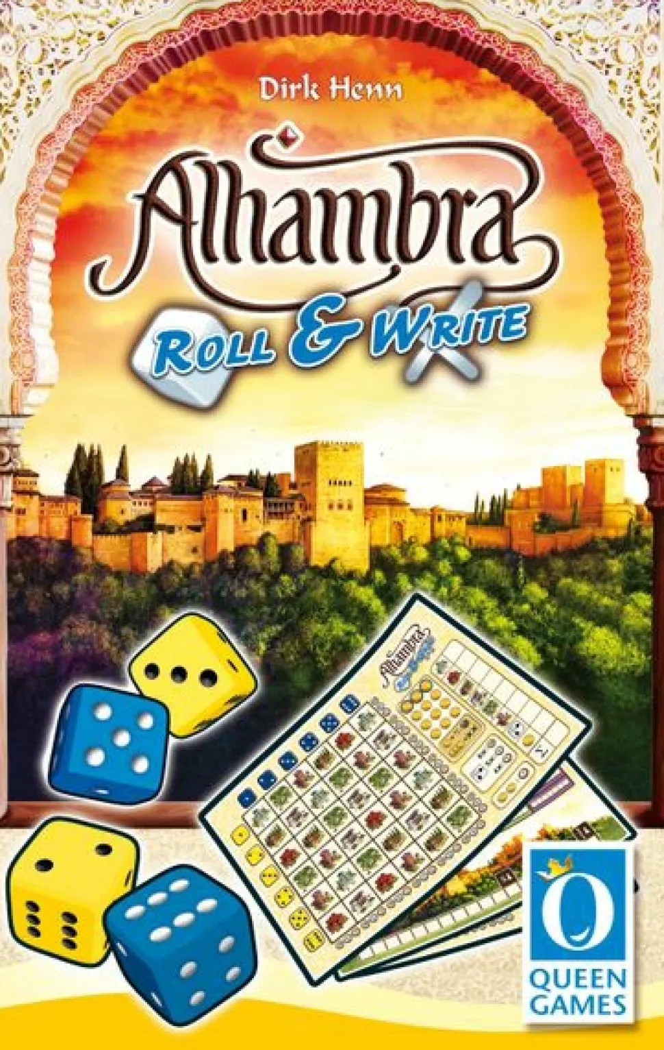 Queen Games Dobbelspellen>Alhambra: Roll & Write