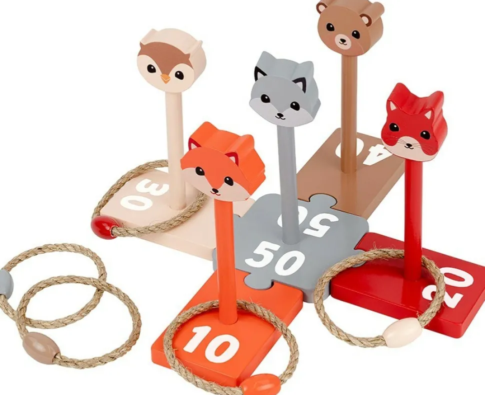 Proffesor Puzzle Buitenspelen>Animal Ring Toss