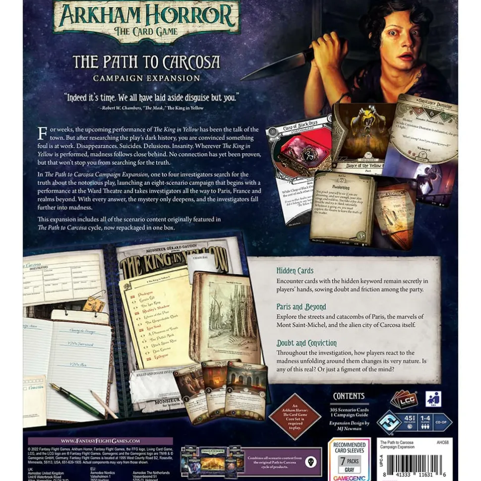 Fantasy Flight Games Arkham Horror Lcg>Arkham Horror Lcg The Path To Carcosa Campaign