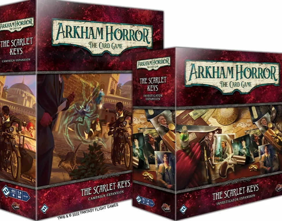 Fantasy Flight Games Arkham Horror Lcg>Arkham Horror Lcg The Scarlet Keys Investigator Expansion