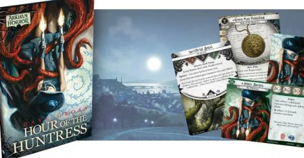 Fantasy Flight Games Arkham Horror Lcg>Arkham Horror Novel - Hour Of The Huntress