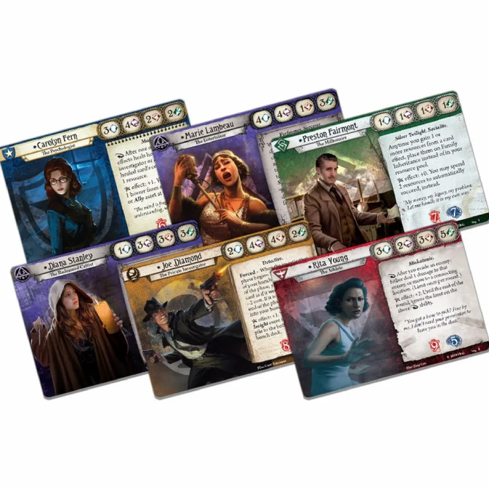 Fantasy Flight Games Samenwerking Bordspel>Arkham Horror: The Circle Undone - Investigator Expansion