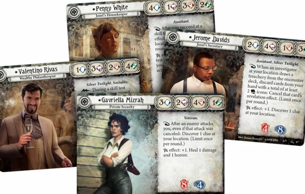 Fantasy Flight Games Samenwerking Bordspel>Arkham Horror: The Circle Undone - Investigator Expansion