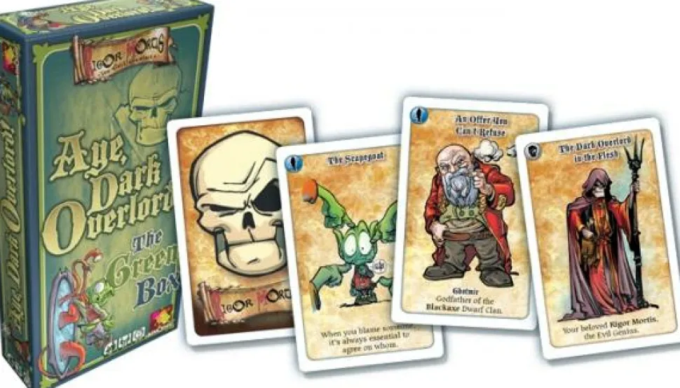 Asmodee Kaartspellen>Aye, Dark Overlord! - The Green Box