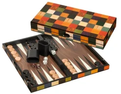 Philos Hout>Backgammon Kassette Fourni Medium