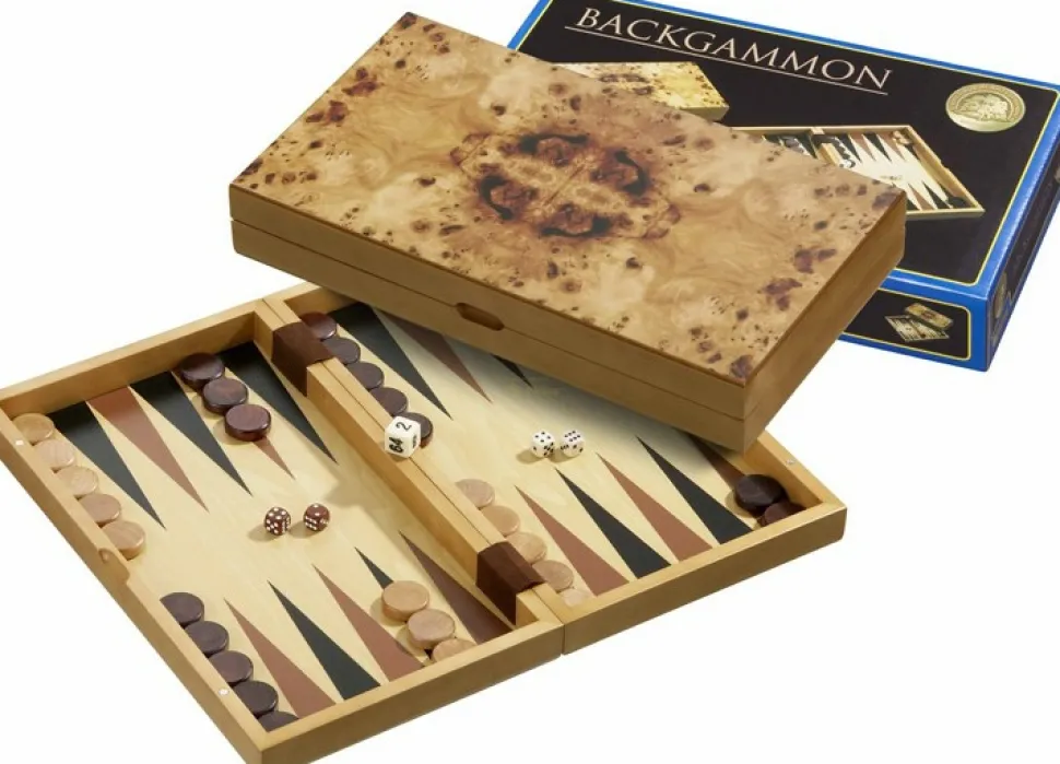 Philos Hout>Backgammon Kassette Ios