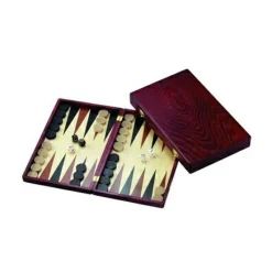 Philos Hout>Backgammon Kassette Naxos - Klein