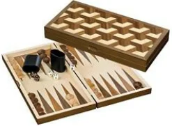 Philos Hout>Backgammon Kassette Zakynthos Medium