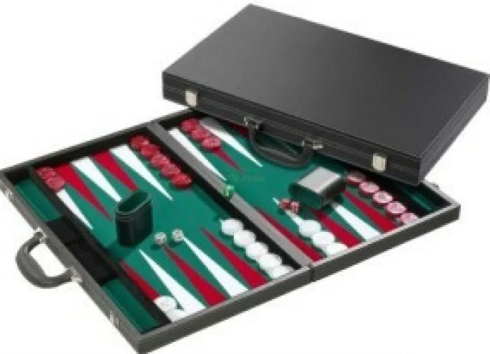 Philos Vilt>Backgammonkoffer Ingelegd Vilt (53 Cm)