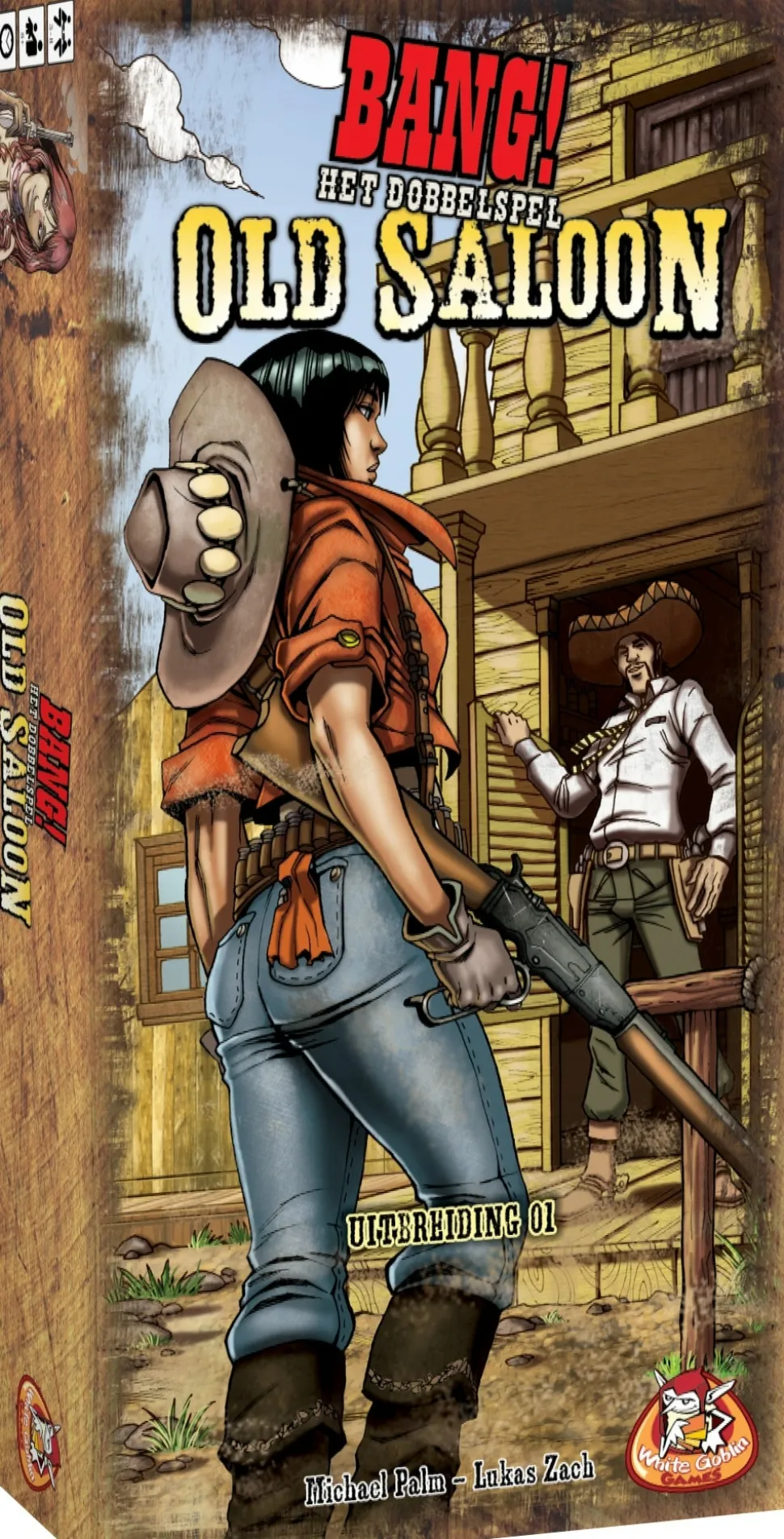 White Goblin Games Dobbelspellen>Bang! Het Dobbelspel: Old Saloon