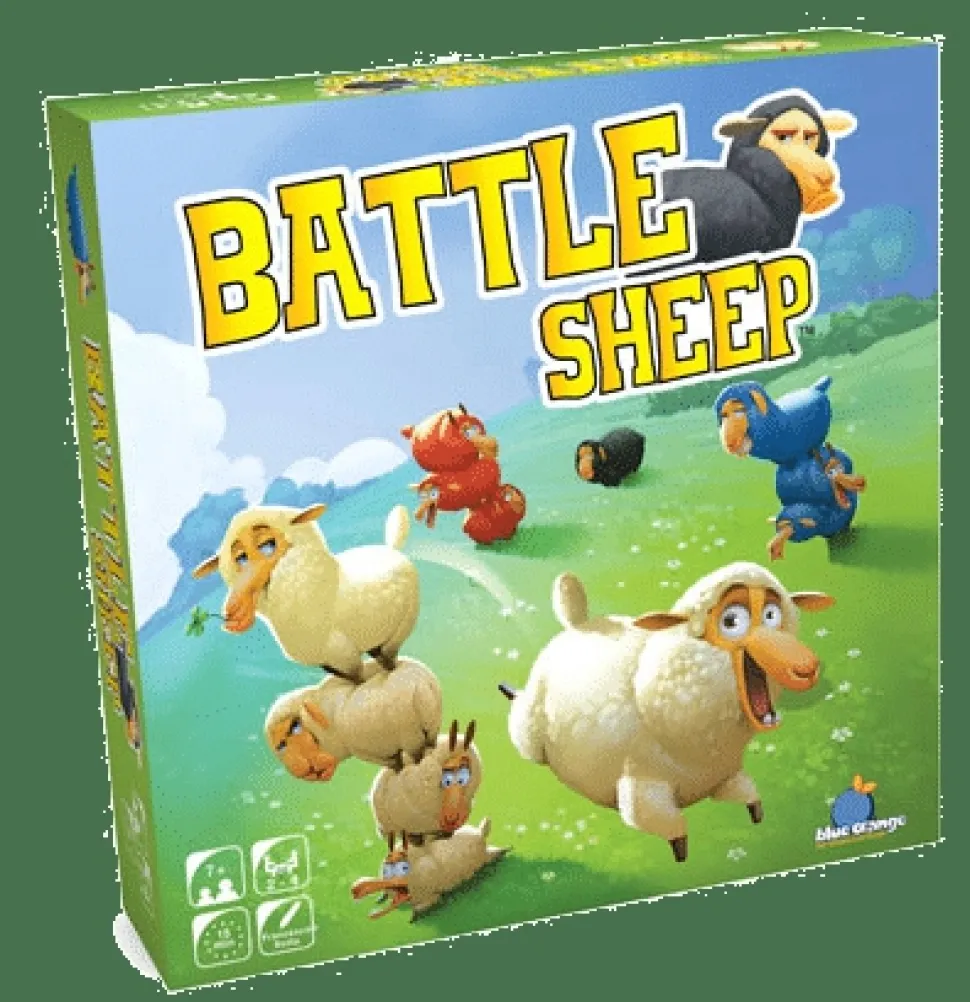 Blue Orange Games Kinderspellen>Battle Sheep - Bordspel