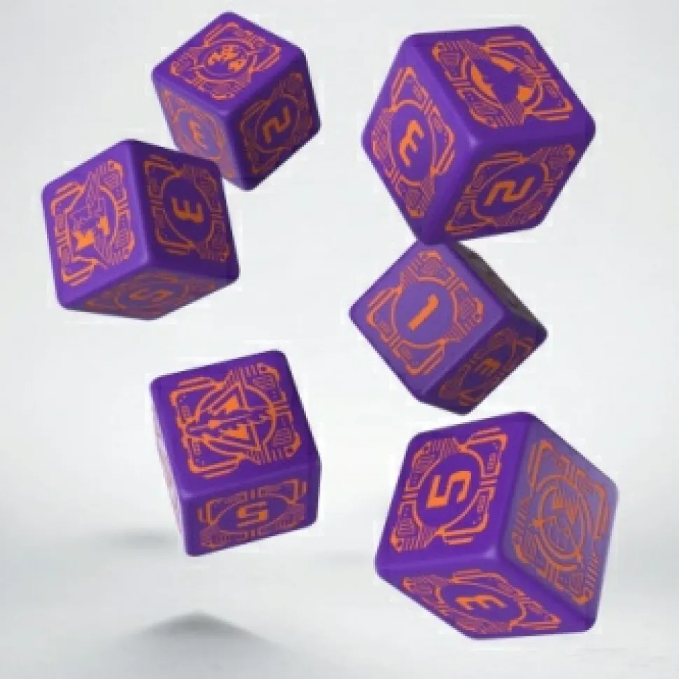 Q Workshop Dobbelstenen>Battletech House Marik D6 Dice Set