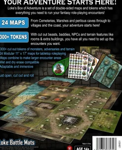 Loke Battle Mats Accessoires>Box Of Adventure - Coast Of Dread
