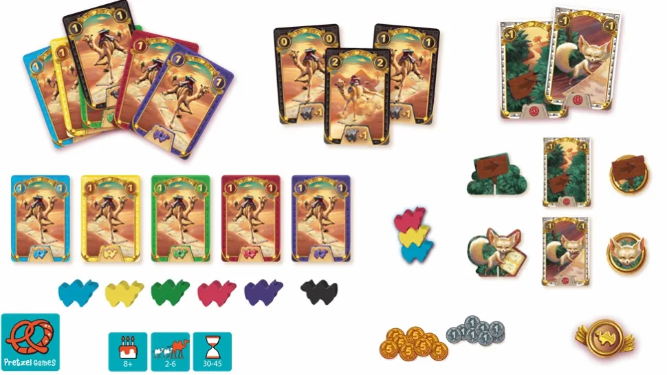Pretzel Games Kaartspellen>Camel Up Cardgame Nl