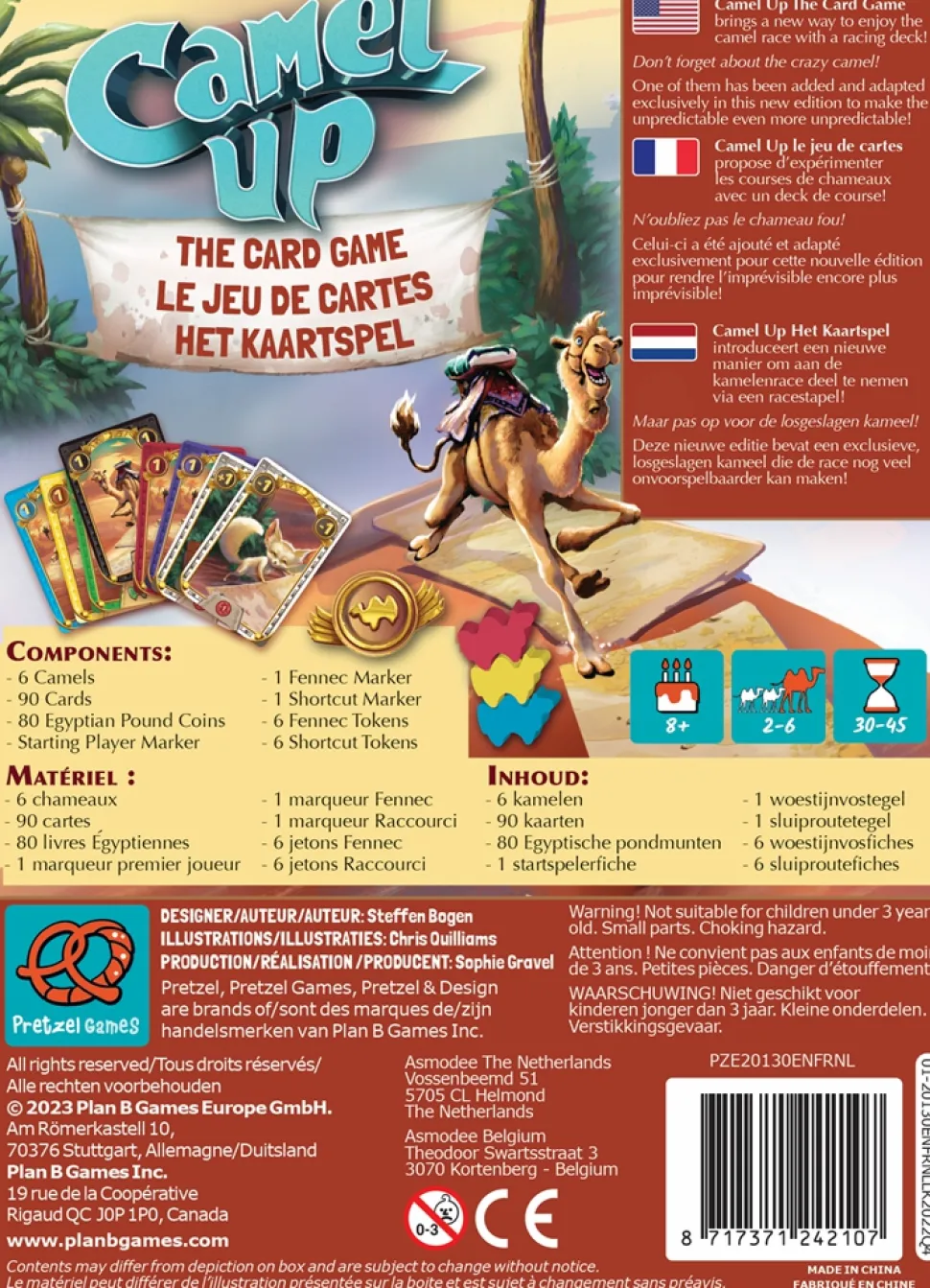 Pretzel Games Kaartspellen>Camel Up Cardgame Nl
