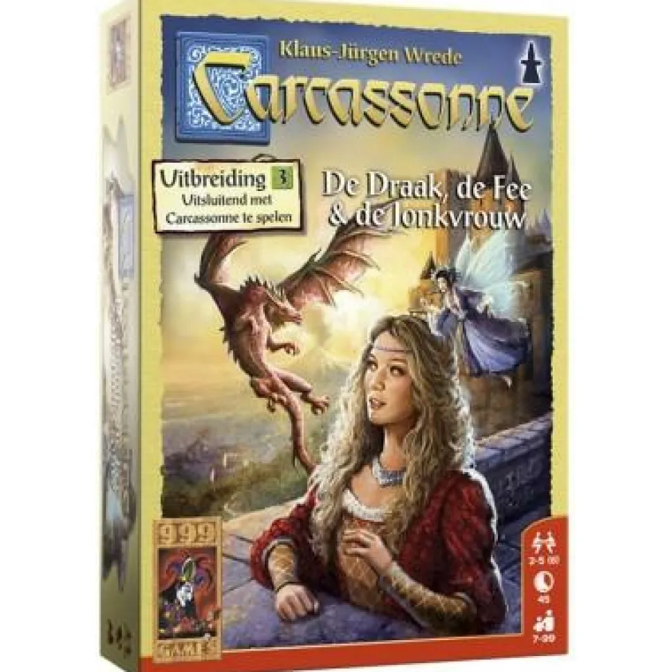 999 Games Carcassonne>Carcassonne: De Draak, De Fee En De Jonkvrouw