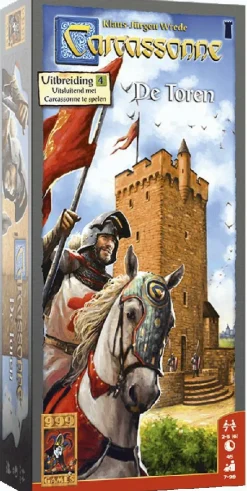 999 Games Carcassonne>Carcassonne: De Toren Bordspel