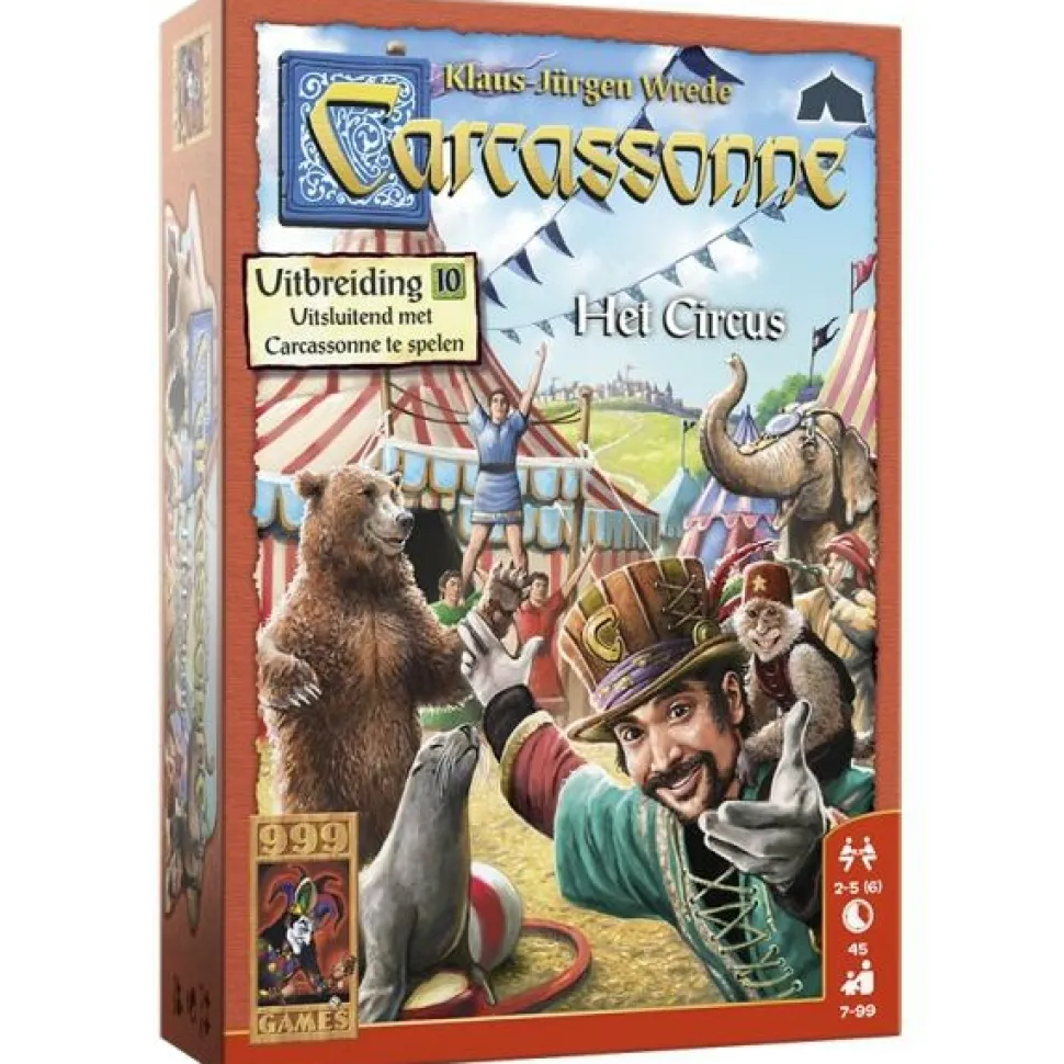 999 Games Carcassonne>Carcassonne: Het Circus Bordspel