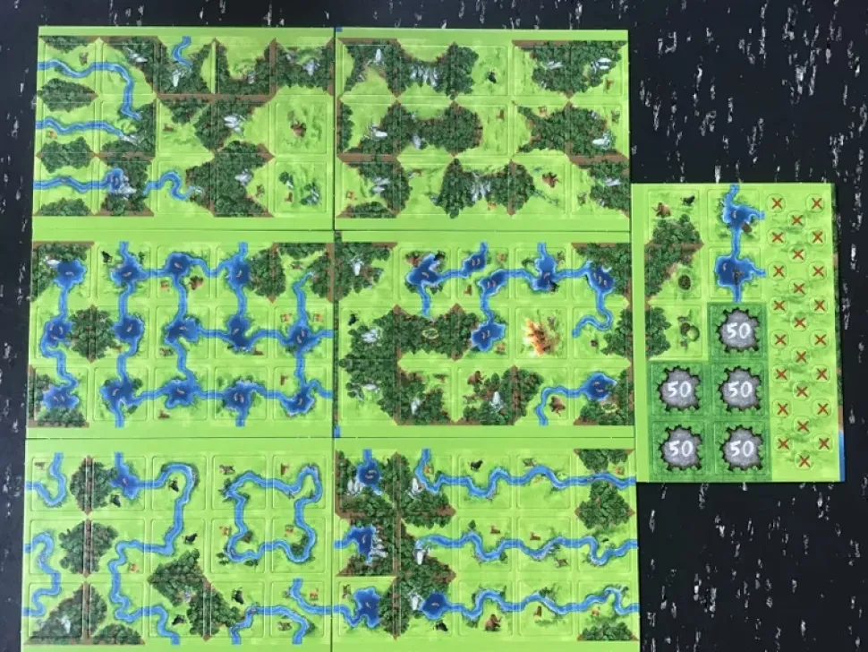 999 Games Carcassonne>Carcassonne Jagers En Verzamelaars