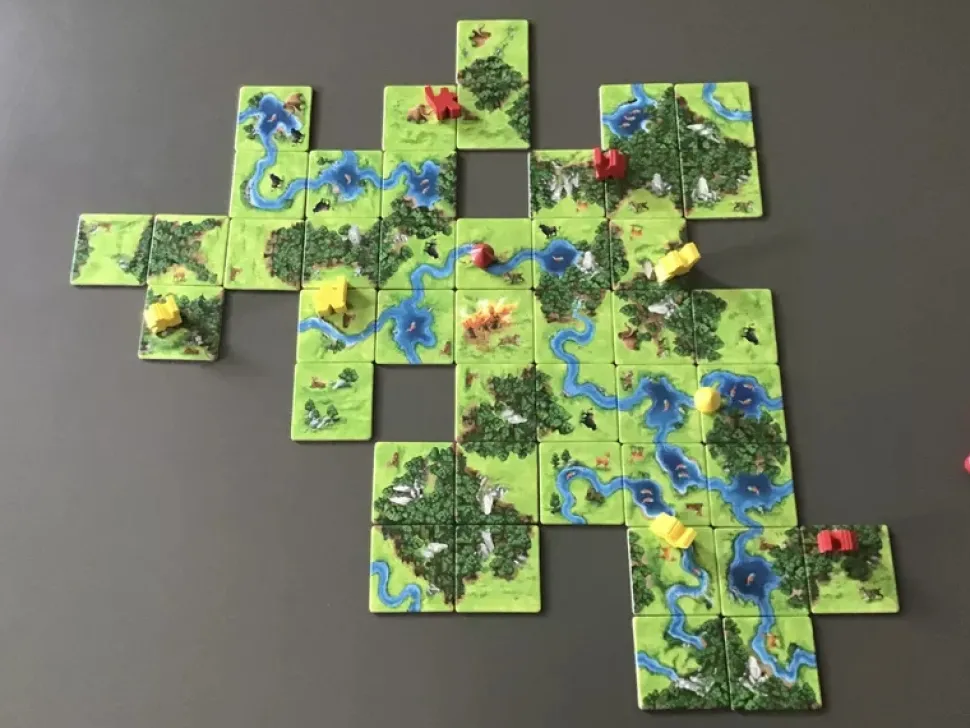 999 Games Carcassonne>Carcassonne Jagers En Verzamelaars