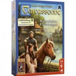 999 Games Carcassonne>Carcassonne Uitbreiding 1: Kathedralen & Herbergen