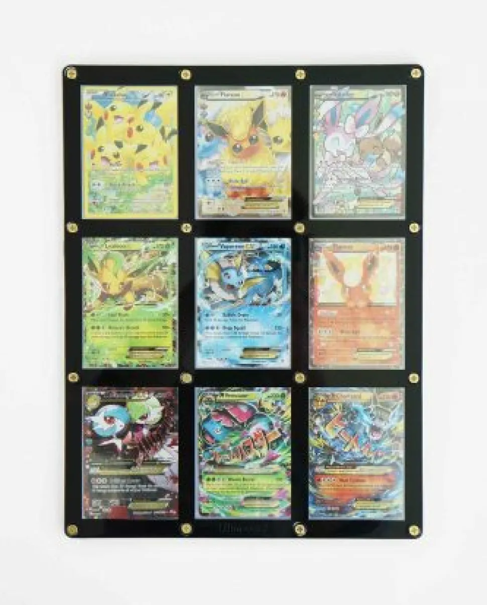 Ultra Pro Opbergmappen>9-Card Black Frame Screwdown Holder