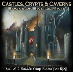 Loke Battle Mats Battlemats>Castles, Crypts & Caverns - Reprint