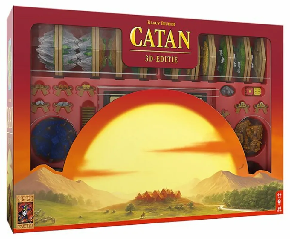 999 Games Catan>Catan: 3D Editie - Bordspel