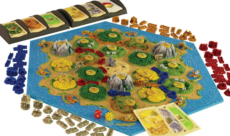 999 Games Catan>Catan: 3D Editie - Bordspel