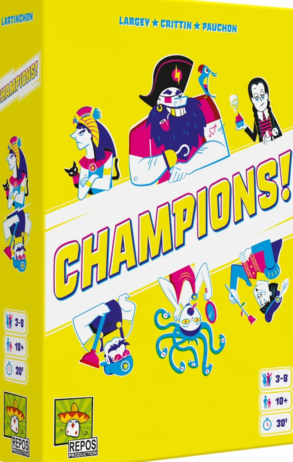 Repos Partyspellen>Champions! - Nl