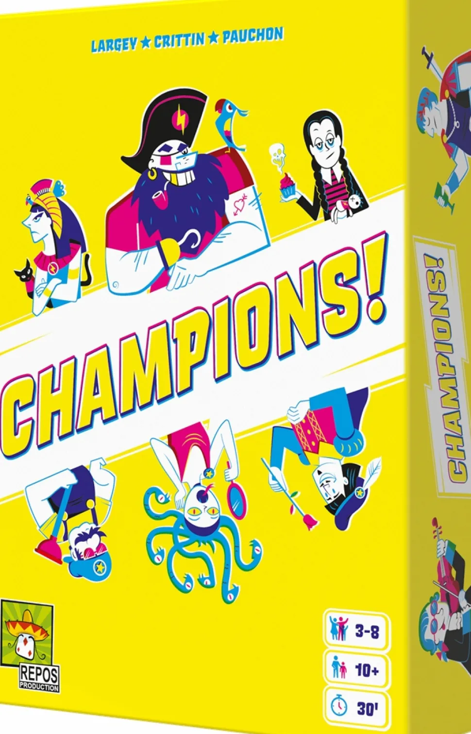 Repos Partyspellen>Champions! - Nl