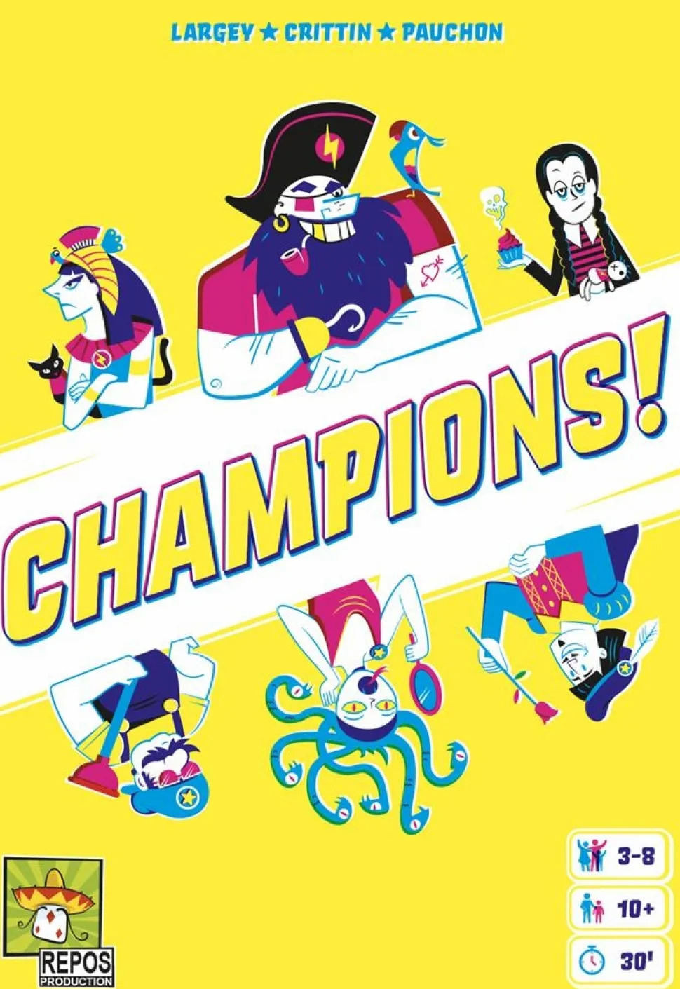 Repos Partyspellen>Champions! - Nl