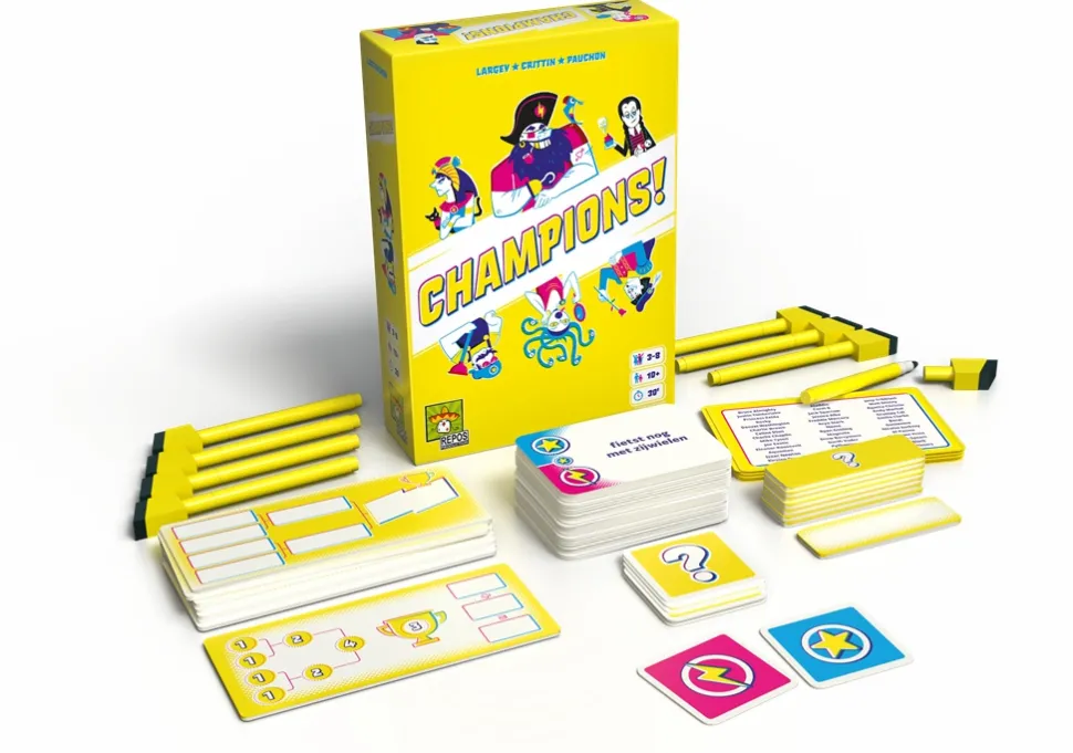 Repos Partyspellen>Champions! - Nl