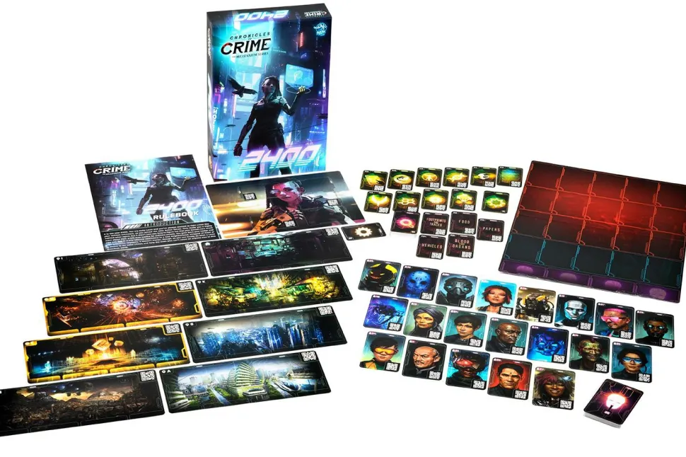 Lucky Duck Games Samenwerking Bordspel>Chronicles Of Crime: 2400