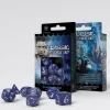 Q Workshop Dobbelstenen>Classic Rpg Cobalt & White Dice Set (7)