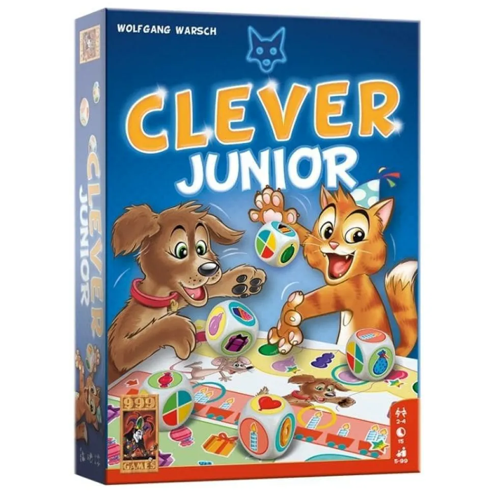 999 Games Kinderspellen>Clever Junior