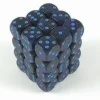 Chessex Dobbelstenen>Cobalt Speckled D6 12Mm Dobbelsteen Set (36 Stuks)