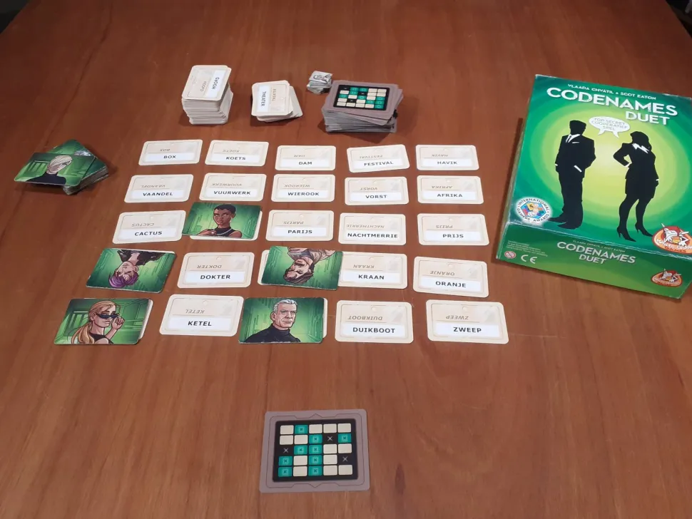 White Goblin Games Partyspellen>Codenames: Duet Nederlands
