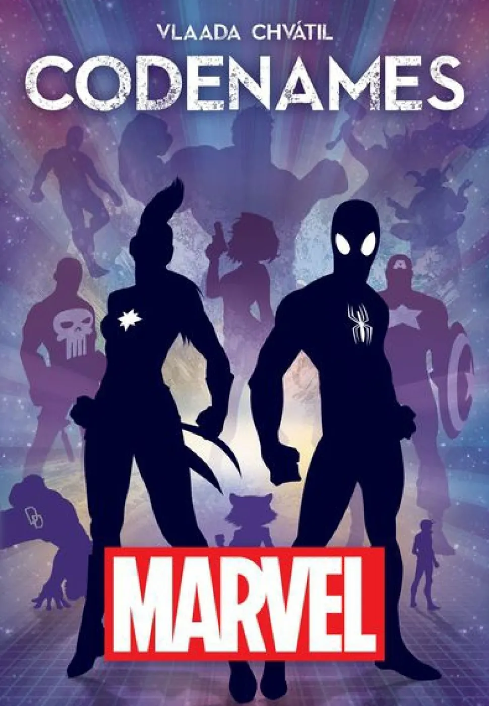 Usaopoly Partyspellen>Codenames Marvel - Partyspel