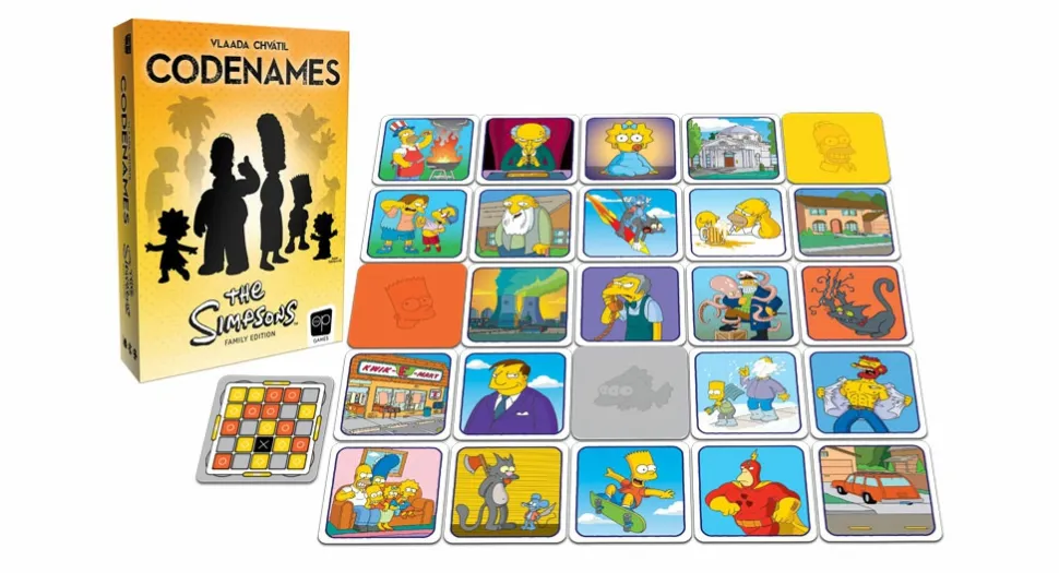 Usaopoly Partyspellen>Codenames The Simpsons