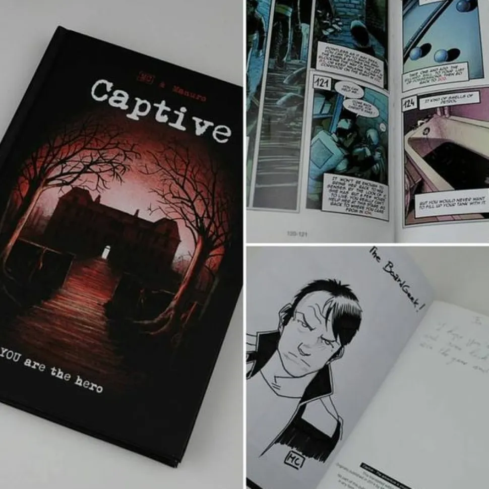 Blue Orange Games Samenwerking Bordspel>Comic-Game: Captive
