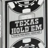 Copag Roulette / Poker> - Texas Hold'Em Silver - 4 Peek Index - Tbx Black