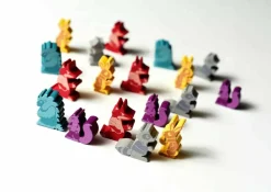 KTBG Spelonderdelen>Creature Comforts Wooden Bits Upgrade Pack