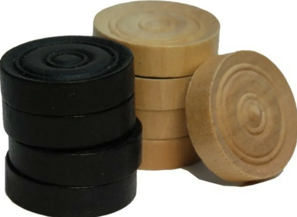 Hot Games Dammen>Damstenenen In Klapkist Bruin Hout