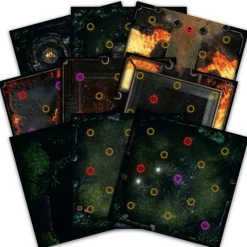 Steamforged Games Dark Souls Bordspel>Dark Souls Darkroot Basin & Iron Keep Tile Set